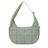 Puffer Crescent Bag for Women Quilted Shoulder Bag Adjustable Strap Shoulder Bag Nylon Work Travel Hobo Bags KTY