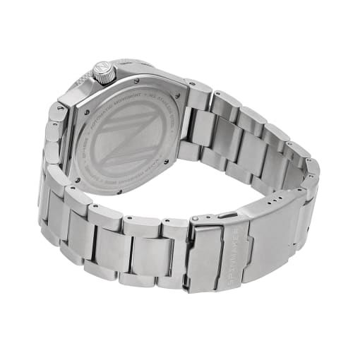 BOETTGER Spinniker Watch, 42mm, Men's, Silver, Green Dial, Stainless Steel, Sapphire Crystal, Automatic, 30 ATM Water Resistance, SP-5083-EE