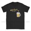 Zabawne Piątkowe Piwo Alkohol Weekend T-Shirty Męskie 100% Bawełna Vintage T-Shirt Okrągły Dekolt Koszulki Krótki Rękaw Topy Plus Size