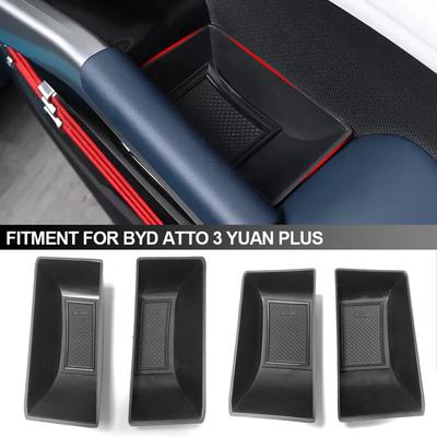2 Piezas Manija de Puerta de Coche Reposabrazos Caja de Almacenamiento Estilismo Delantero/Trasero Ordenando Para Atto 3 BYD Yuan Plus 2024 2024