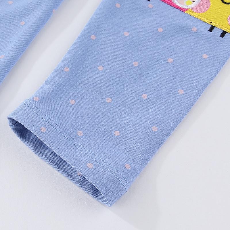 Autumn Knit Leggings for Girls - Long Pants for Children