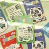 8Pcs Thickened Panda Sticky Notes 4 Model Square Memo Pad Self-Adhesive Memo  Student