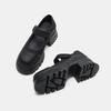 Fashion 2025 New Retro Single Shoes Shallow Square Toe Women's Shoes Round Toe Women Fashion Thick Heel Mary Jane Shoes