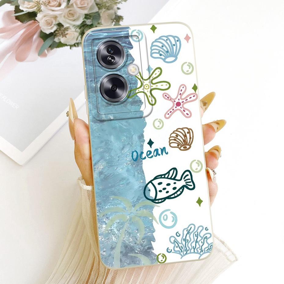 New Fashion Phone Case For OPPO A79 CPH2553 CPH2557 Soft Silicone Cases For Oppo A79 5G Shockproof Covers Bumpers