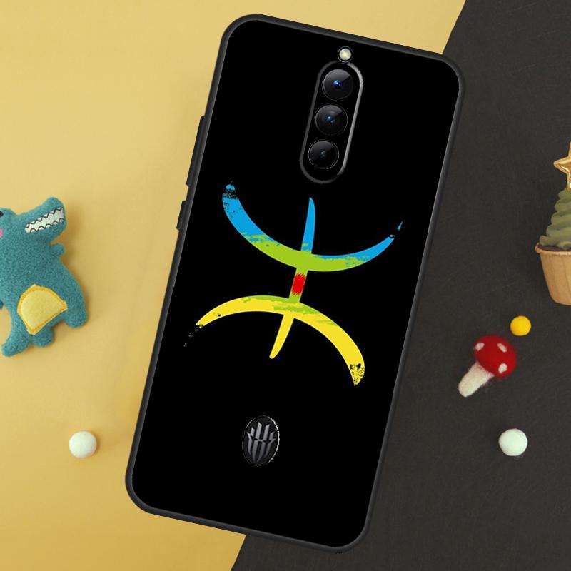 Amazigh Berber Flag Case For ZTE Nubia Red Magic 8 8S 9 Pro Plus RedMagic 6 7 Pro 6S 7S Pro 5S 6R 5G Back Cover