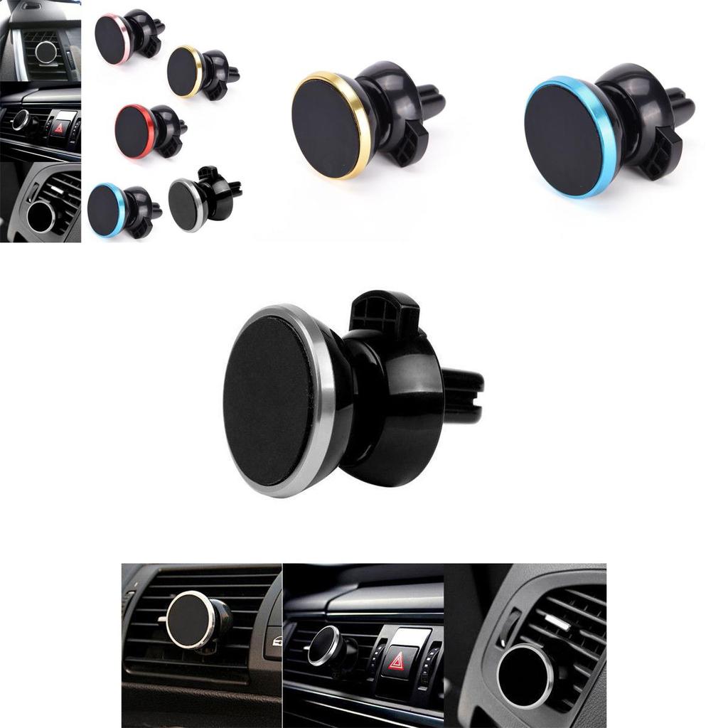 Magnetic Car Air Vent Holder Stand Mount For Mobile Cell Phones With Stylish Design And Versatile Storage