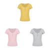 Queen White Vneck Short Sleeve T Shirt For Summer Casual Women