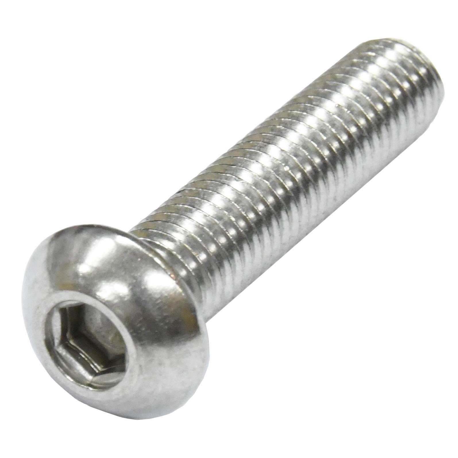 

Onokatsu Stainless Steel Hex Socket Button Head M6 Series x 20 Bolts, (M6 35, pieces)