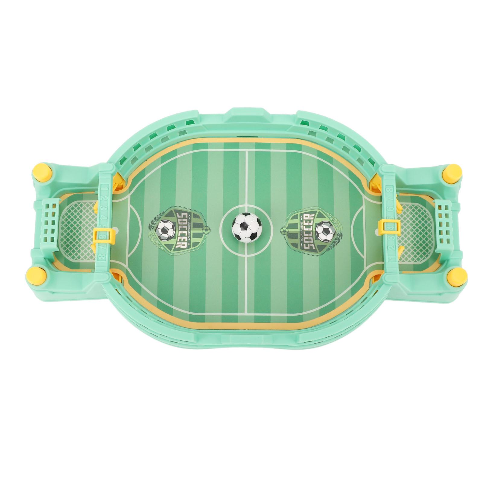 

Table Football Game Interactive Funny Simple to Play Manual Scoring Soccer Games Pinball Toy for Indoor