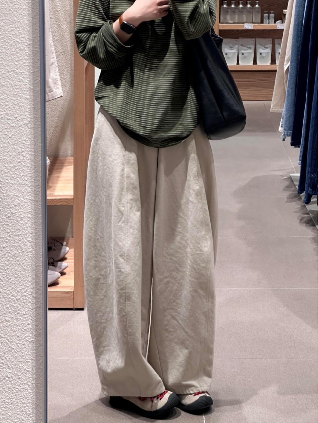 High-Waisted Versatile Wide-Leg Women s Pants – Slimming, Flowing, Lazy Style Casual Wear Extra Large