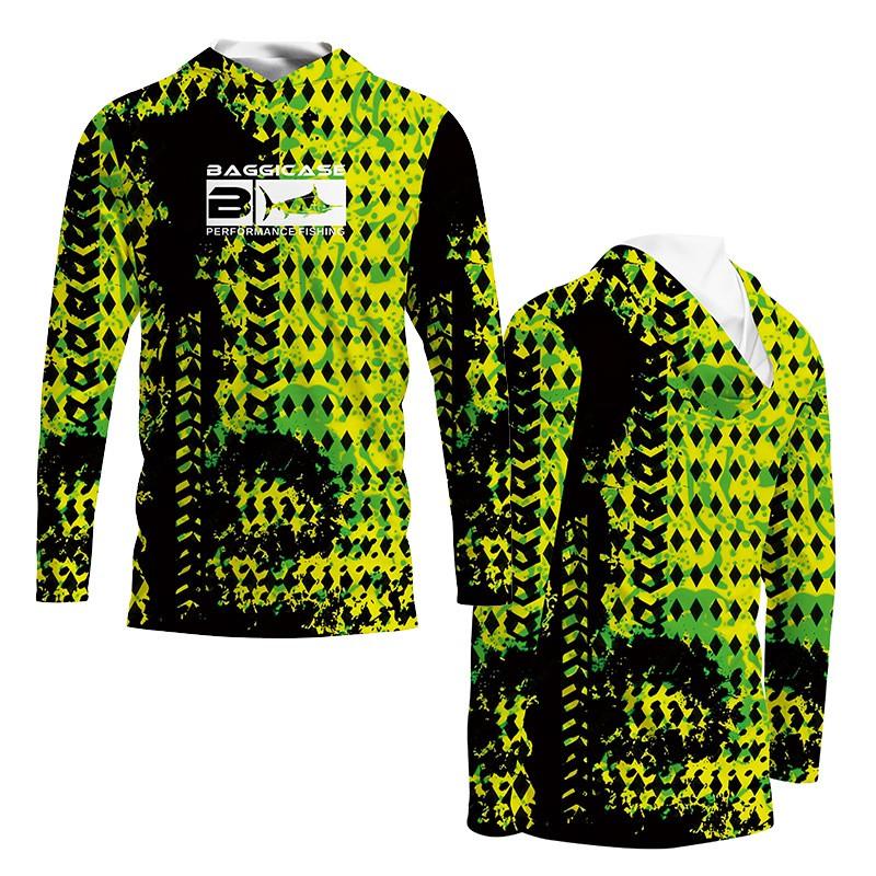 Men Women Quick Dry UV Protection Hooded Long Sleeve Fishing Shirt Summer Breathable Outdoor Sportswear