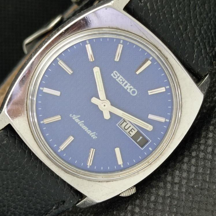 

Б/У винтажные мужские часы SEIKO AUTOMATIC 6119C JAPAN MENS DAY/DATE BLUE 608i-a316921-2 SKU608i-a316921