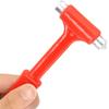 Car Safety Hammer Universal Practical Safety Hammer Plastic Car Rescue Tool Emergency Escape Tool Seat Belt Cutter Mini Portable
