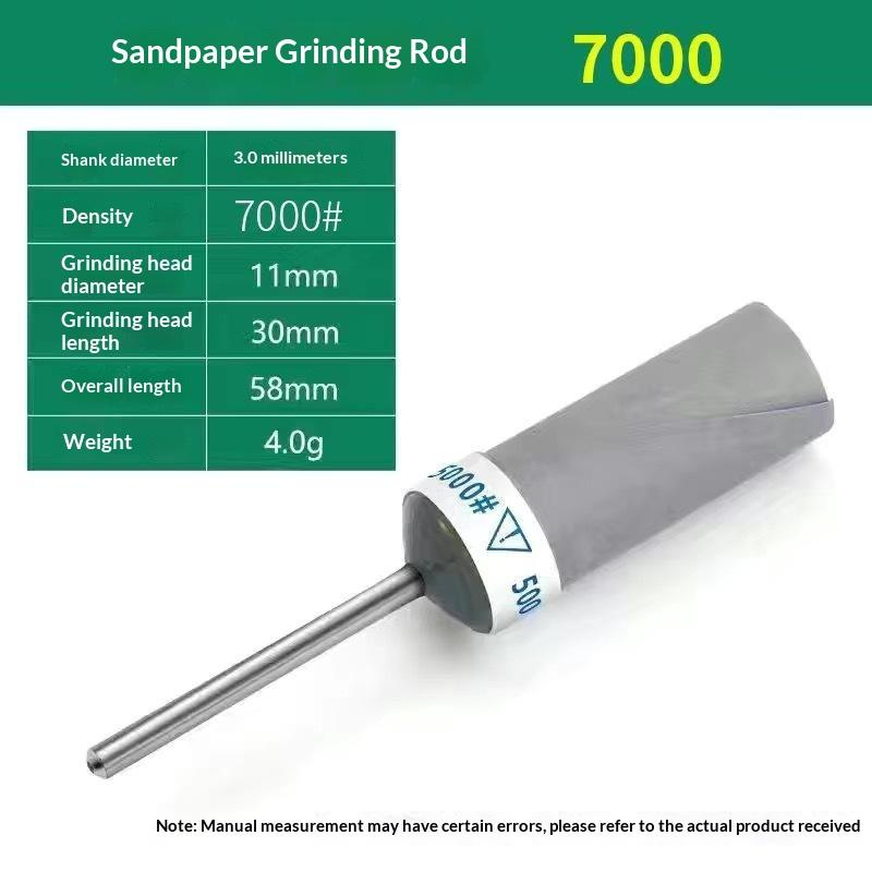 Wet Dry Sandpaper Grinding Sticks Assorted Grit Polishing Tools for Wood Carving Plastic Grinding Model Making Hobby Projects
