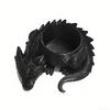 3D Printed Dragon Plant Pot Waterproof Handmade Plastic Flower Container for Cactus Balcony Desktop Decor