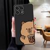 Zabawne etui z kapibarą do Honor 70 90 X8 Magic5Lite X9a 8X X7 X6 X5b 200 400 Lite Funda Pokrowiec na telefon