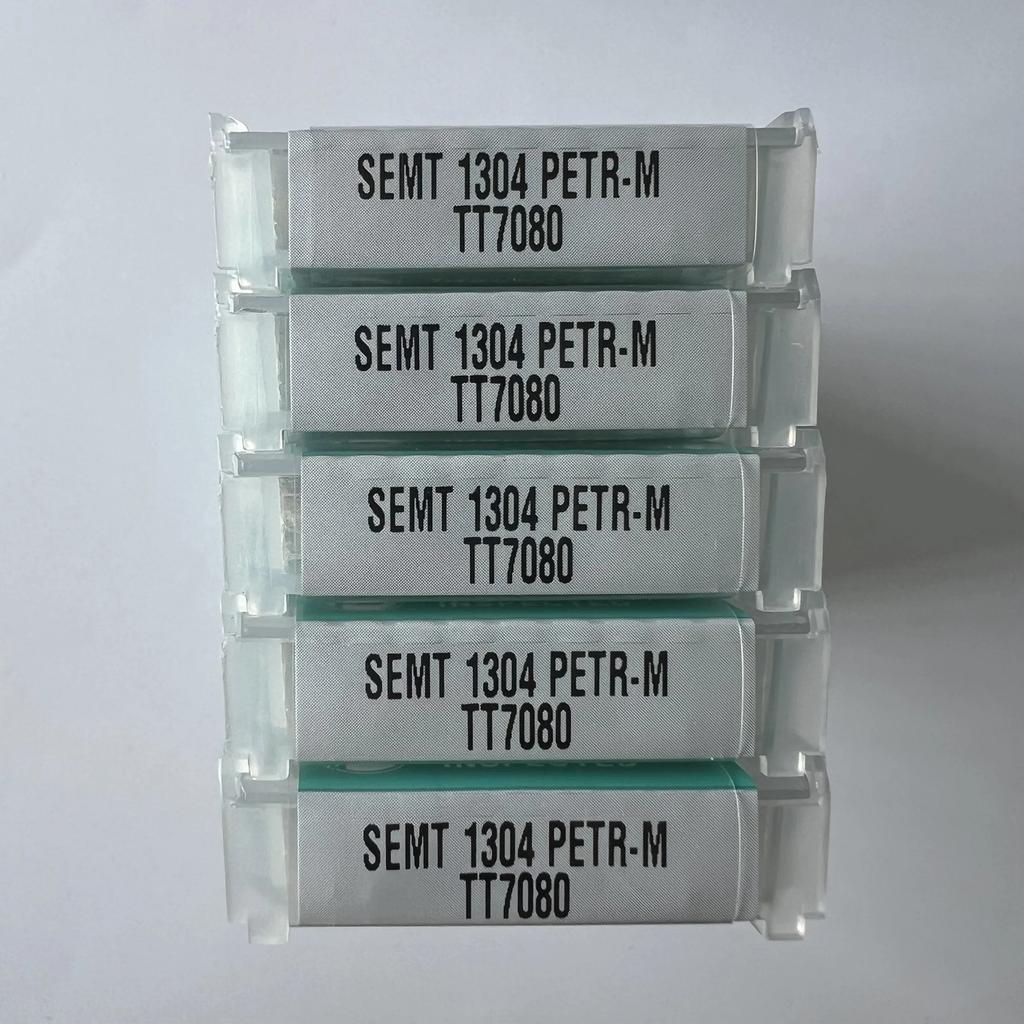 TaeguTec / SEMT1304PETR- M TT7080 /Original genuine CNC alloy blade 10 PCS