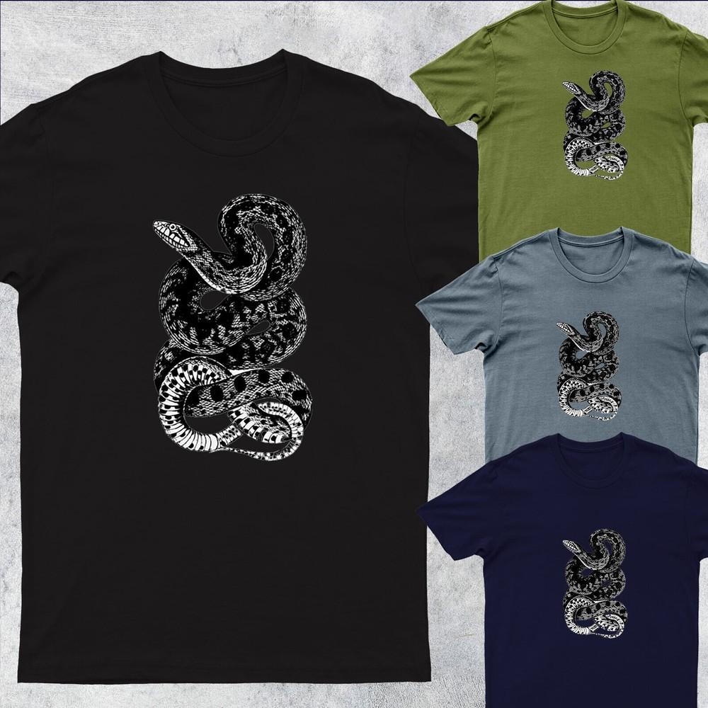 

Deadly Poisonous Serpent Snake Tee Top Mens T-Shirt #DG #P1 #PR 3XL