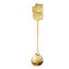 Luck Cat Coffee Stirring Spoon 304 Stainless Steel Colorful Creative Dessert Spoon For Tea Cappuccino Espresso Sugar