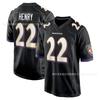 Baltimore Ravens 8 Lamar Jackson NFL Football Jersey Fan Edition Embroidered Purple Black White
