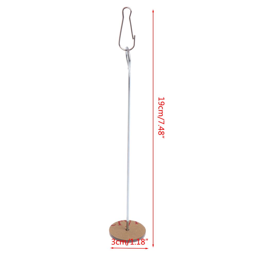 Parrots Birds Food Holder Support Small Animal Stainless Steel Fruit Spear Stick Meat Skewer Bird Feeder