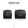 Caja organizadora plegable de gran capacidad para maletero de coche Porsche Cayenne Panamera Macan 911 718 Taycan Boxster Cayman 918