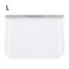 Transparente Silikon-Lebensmittel-Snack-Organizer-Tasche, wiederverwendbare, auslaufsichere Lebensmittel-Gefrierbehälter