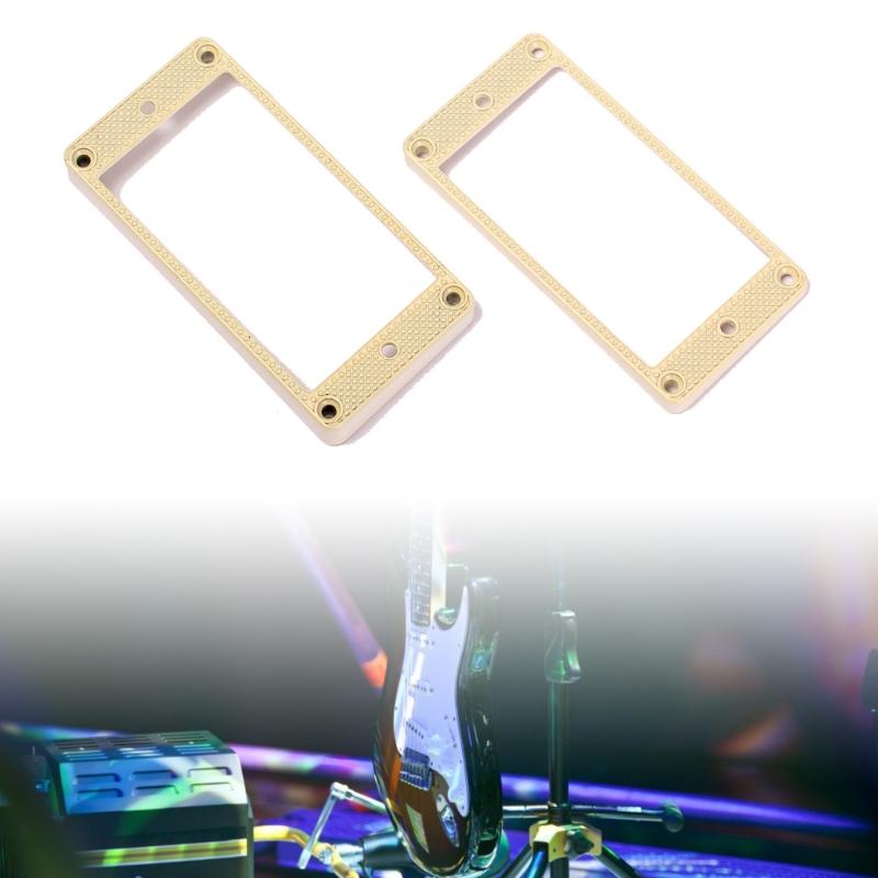 Pickup Mounting Ring Bridge Neck Pickups Frame Replacement for Electric Guitars