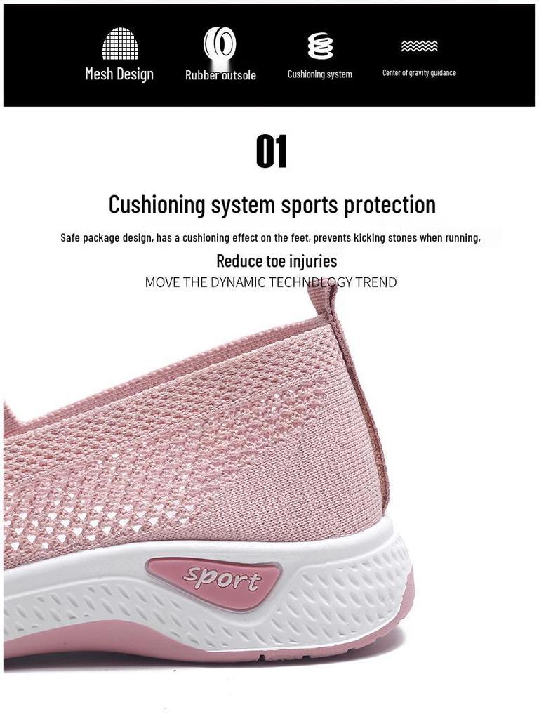 Women's 2024 Fashion Casual Sports Sneakers - Soft Sole, Breathable, Stylish for Everyday Wear