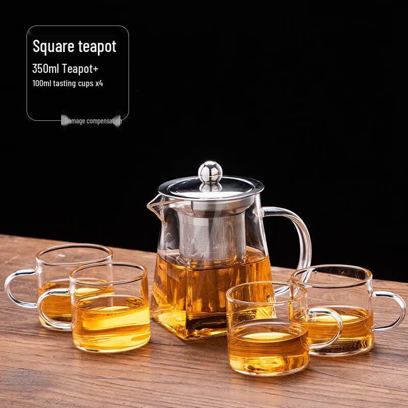 Heat-Resistant Glass Tea Maker with Infuser