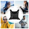 Adjustable Running Vest Pack Waterproof EDC Chest Pack Rig Fishing Vest  Men and Women
