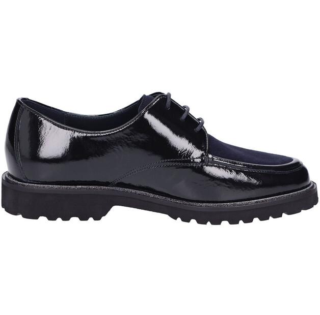 Женские полуботинки Sioux Meredith-749-h чёрные lackleder