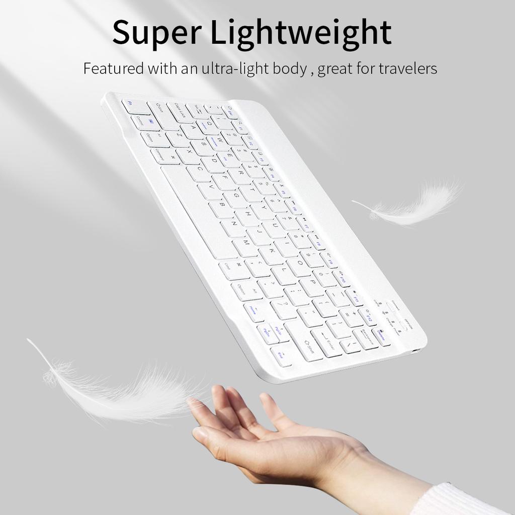 Keyboard Case for ipad 7th/8th/9th Generation 10.2" with Detachable Keyboard and Pencil Holder