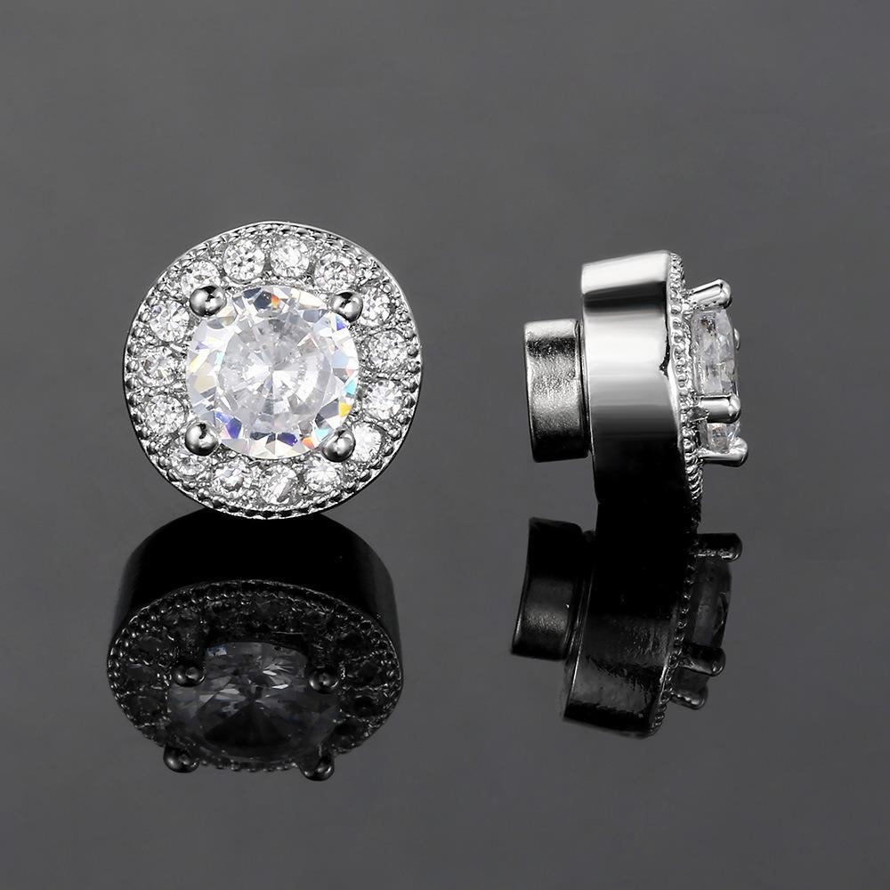 

Клипсы для ушей без прокола, серьги-магниты из нержавеющей стали, новые украшения-обманки 2