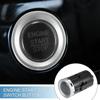 Push Button Starter Switch Engine Start Stop Switch Button for Honda Fit 2015 2016 2017 2018 Silver Tone Black