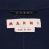 MARNI [Excellent Condition/Domestically Authorized] GUMU0090KN UTW982 Wool x Cashmere Coverall/ Jacket 44 NavyUsed