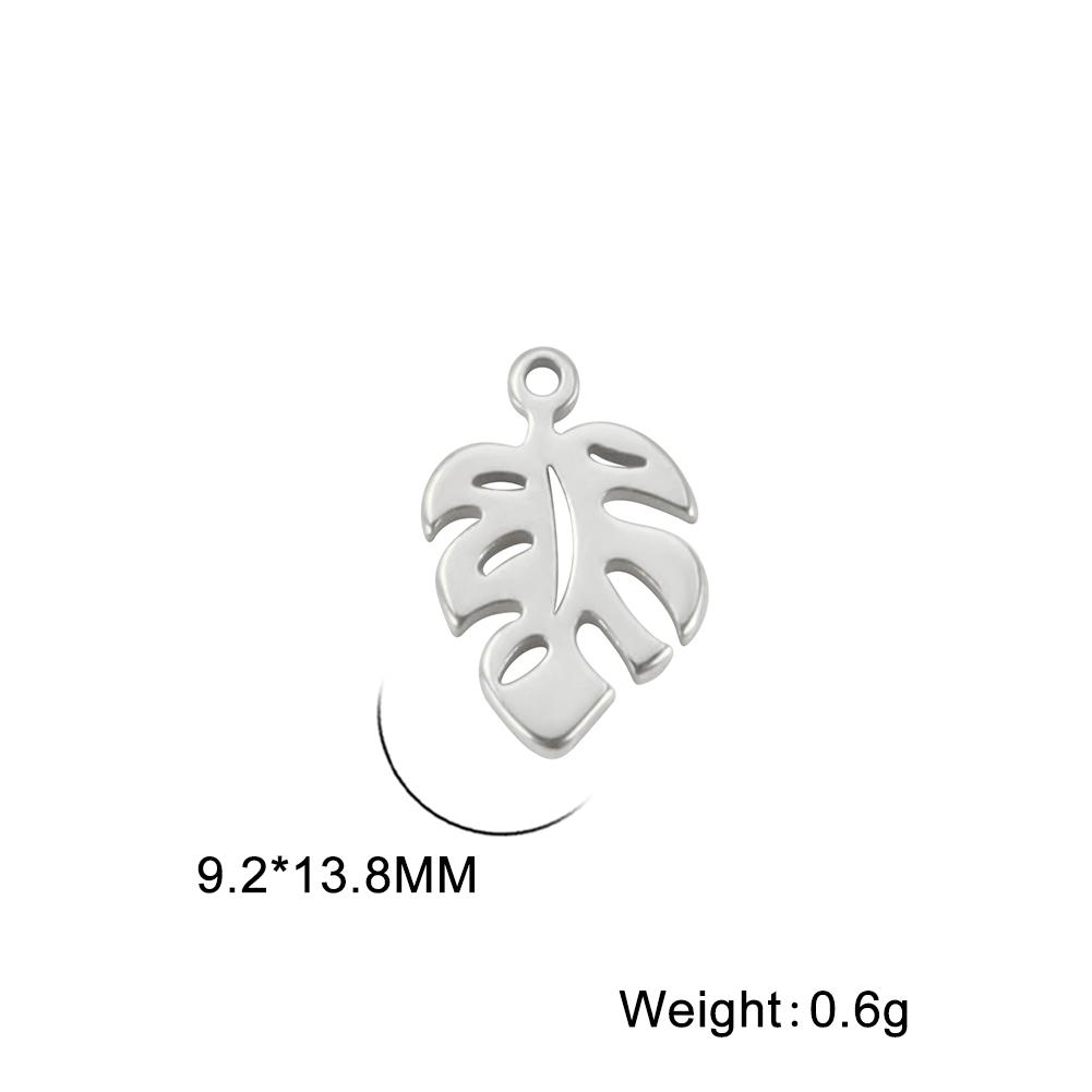 Teamer 10pcs Charms for Jewelry Making DIY Jewelry Accessories Stainless Steel Heart Ball Pendant for Bracelet Necklace Earrings