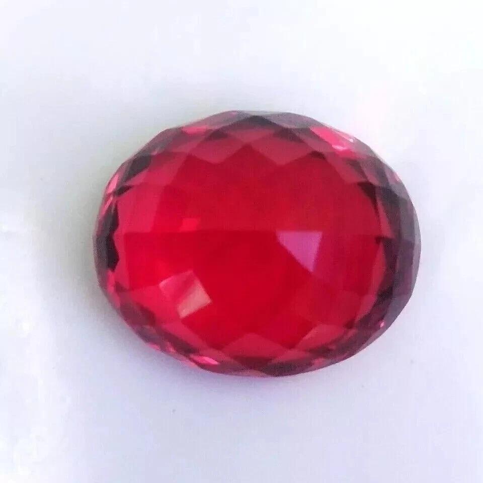 95+ Ct Natural Pink-Red Topaz Brazilian Oval Cut Stunning Certified Gemstone