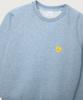 Champion Women'S Heart Logo Loose Fit Sweatshirt Light Blue