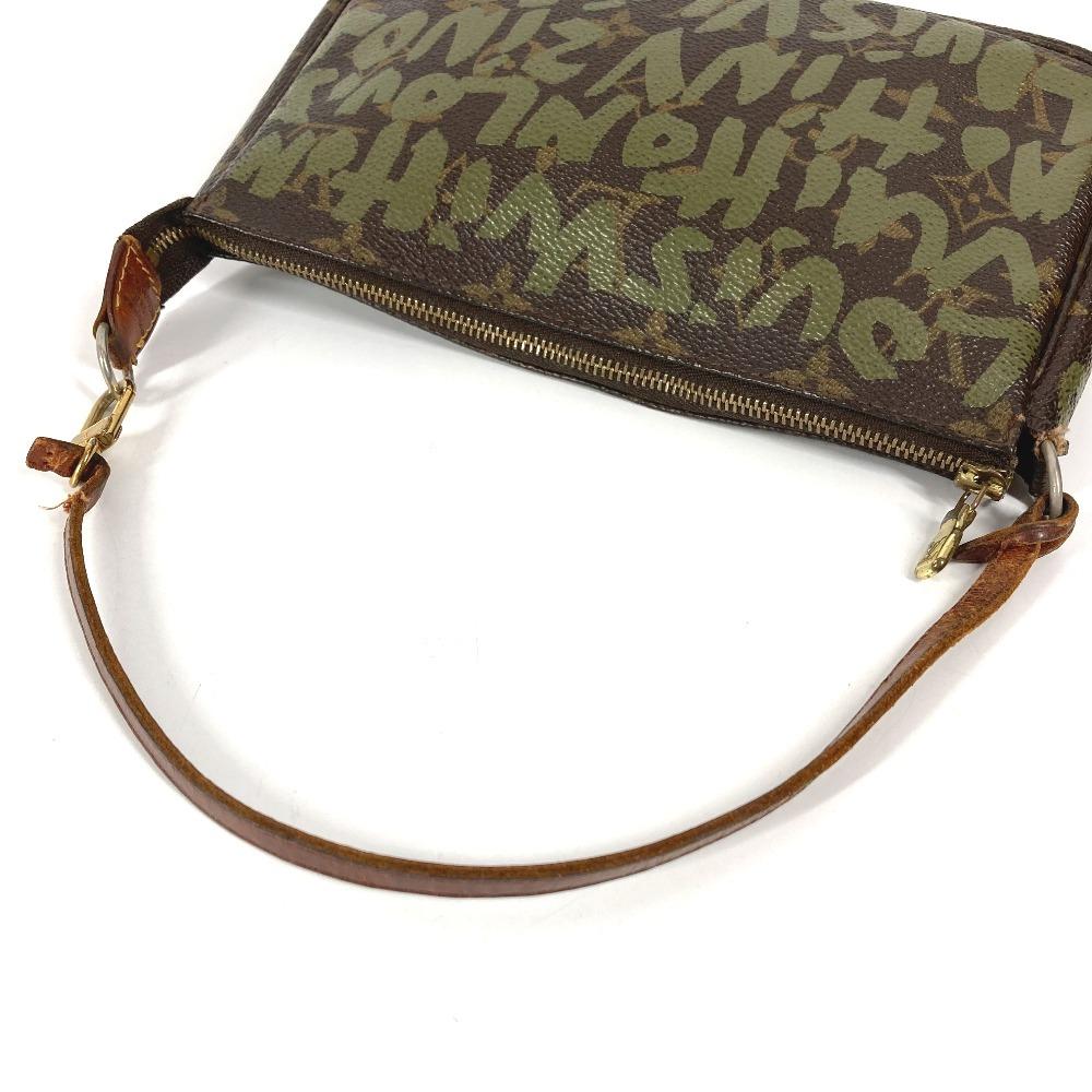 Louis Vuitton M92191 MonogramGraffiti Pochette-Accessoires Pouch Hand Bag