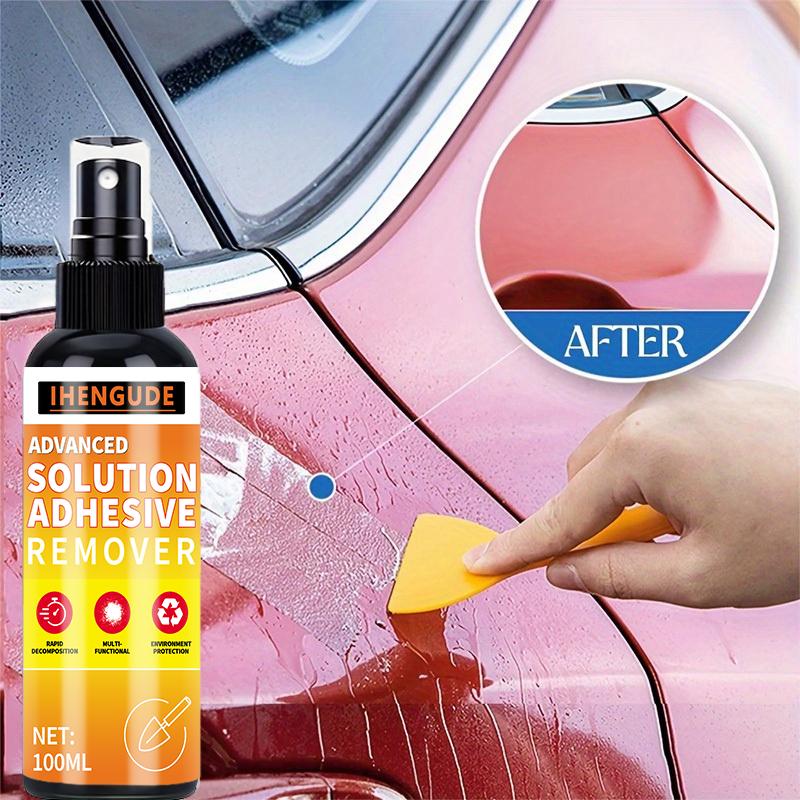 Professional Glue Dissolving Spray - Glue Remover Safely Removes Sticky Residue and Quickly Removes Labels, Car Stickers,