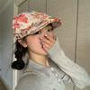 Art Student~ Cute Graffiti Forward Hat Spring and Summer Thin Retro Beret Children Versatile Painter Hat Tide