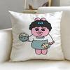 popular cartoon Opanchu Usag Cushion Cover Soft  EasyWash Pillow Case  Versatile for Couch Bed Travel and Office