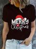 Lettre Print T-shirt Short Sleeve Crew Neck Casual Top for Summer Summer Short Sleeved Harajuku Streetwear Tops Tees
