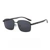 Herren Quadratischer Rahmen Polarisierte Sonnenbrille, UV400 Anti-UV Minimalistisch Mode Brillen Klassische Fahr-Polarisierte Brillen