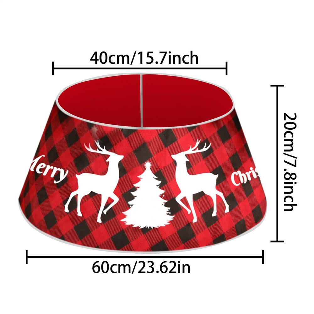 

Christmas Tree Collar Rustic Decor Artificial Christmas Tree Collar For Home Apartment Living Room Study Family Gathering Themed