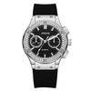 Fashion Rubber Women Watches Luxurious Brand Casual Diamond Female Quartz Wristwatches Simple Sport Clock Relogio Feminino