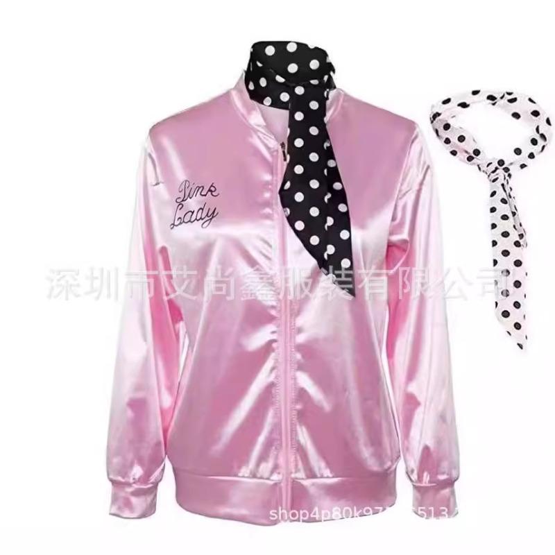 

Pink Jacket Masquerade Ball Stage Dress Party Dress Halloween Orgy Satin Festival Dress XXXXL рожевий
