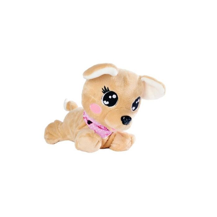 Interactive Plush - Chi Chi Love Baby Boo - 30 Cm - Interactive Toy - Brown and Pink - Mixed - 3 Years+