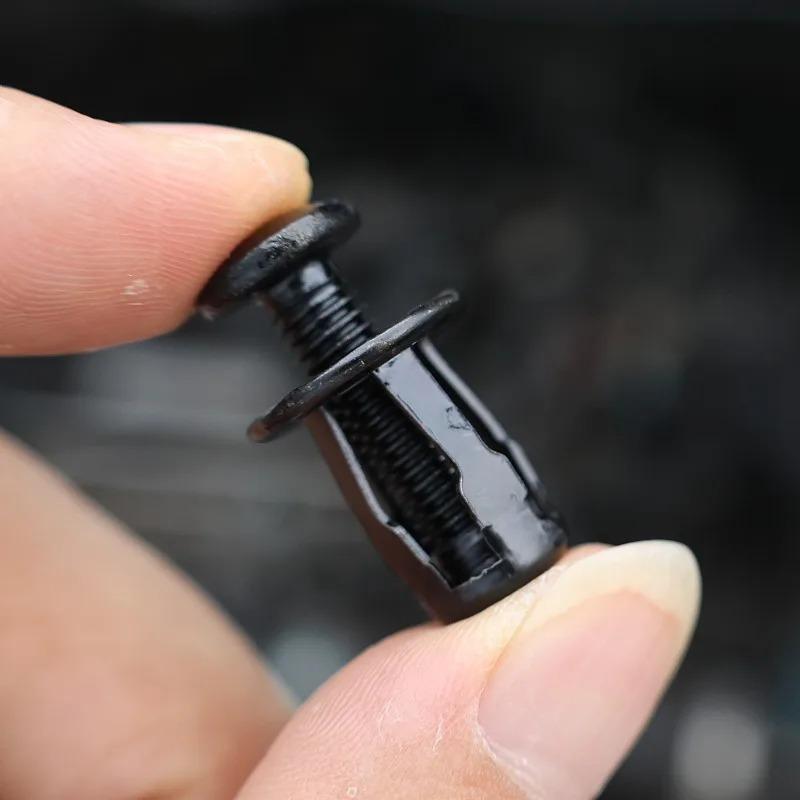 M4/M5/M6 Petal-shaped Rivet Nut Bolts Kits Expansion Metal Rivet Nuts Car License Plate Mounting Clamps and Fasteners